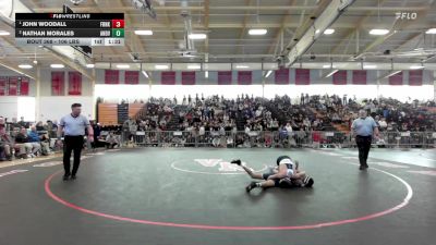 106 lbs Final - John Woodall, Franklin vs Nathan Morales, Andover