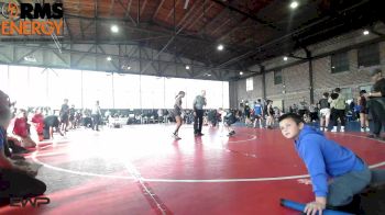 85 lbs Rr Rnd 1 - Andrea Stinson-McNatt, Mojo Mulisha 12u vs Amourah Taylor, Oklahoma Supergirls