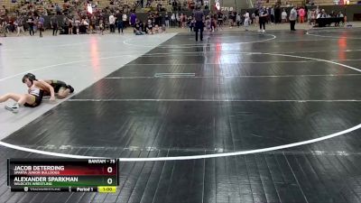 75 lbs Round 3 - Madden Yarbrough, Sparta Junior Bulldogs vs Rowan Taylor, Rabbit Wrestling Club