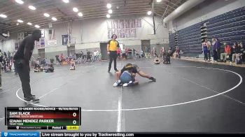 95/100/8u103 Round 3 - Izaiah Mendez Parker, Team Tiger vs Sam Slack, Eastside Youth Wrestling