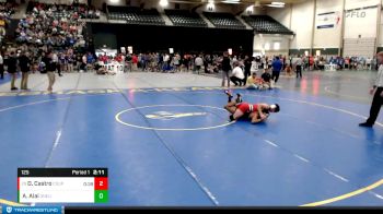 125 lbs Champ. Round 2 - Dominick Castro, Colorado State University - Pueblo vs Arian Alai, Doane University