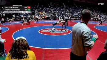 2A-150 lbs Quarterfinal - Pierce Pennington, Ringgold vs Braxton Mealer, Sonoraville