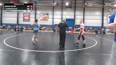 155 lbs Mason Moyer, North Carolina Red vs Carter Black, California Silver