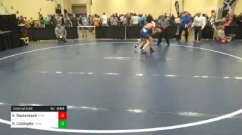 140 lbs Consolation - Kyran Rautenbach, North Allegheny vs Roman Colangelo, Franklin Regional