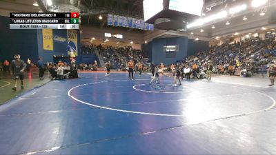 132 lbs Cons. Round 7 - Richard Delorenzo II, Toms River East vs Lukas Littleton Mascaro, Malvern Prep