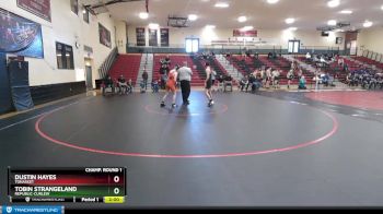 138 lbs Champ. Round 1 - Dustin Hayes, Tonasket vs Tobin Strangeland, Republic-Curlew
