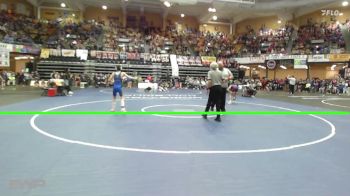 106 lbs Champ. Round 1 - Rylan Hilyard, Douglass HS vs Waylon Courtois, Pomona-West Franklin HS