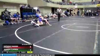 170 lbs Finals (2 Team) - Andrew Clayron, Klein vs Anthony Madsen, Ellsworth