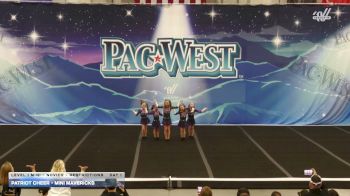 Patriot Cheer - Mini Mavericks [2026 L1 Mini - Novice - Restrictions Day 1] 2026 PacWest Utah Challenge