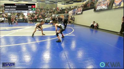 46 lbs Semifinal - Caden Sloan, Morrison Takedown Club vs Keon Ooton, Prodigy Elite Wrestling