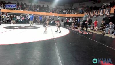 46 lbs Consi Of 8 #1 - Gus Coleman, Elgin Wrestling vs Brayden Letterman, Norman Grappling Club