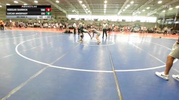 120 lbs Rr Rnd 3 - Keegan Barrick, TNWC Silver Fox vs Lucas Angstadt, SENC Elite