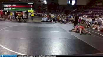 G-136 lbs Round 1 (4 Team) - Emersen Jack, Team CO vs Makayla Liska, Team IA