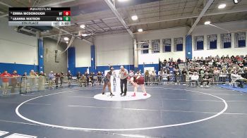 235 lbs 5th Place - Emma McDonough, Whittier vs Leanna Watson, Putnam