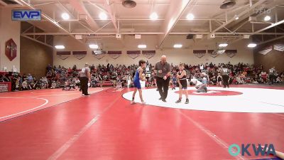 67 lbs Rr Rnd 2 - Easton Contreras, R.A.W. vs Izahyah Park, Bartlesville Wrestling Club