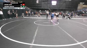 285 lbs Cons. Round 5 - Wilbert Martin, Texas Wesleyan vs Shane Cook, Grand View (Iowa)