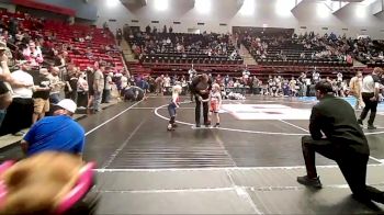 52-55 lbs Semifinal - Paige Patrick, Coweta Tiger Wrestling vs Briar Burch, Dark Cloud Wrestling Club