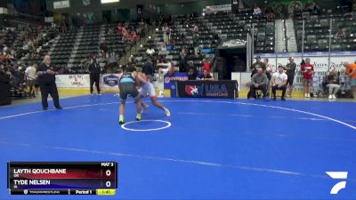 165 lbs Semifinal - Layth Qouchbane, OR vs Tyde Nelsen, IA