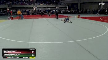 75 lbs Quarterfinal - Tanner Poncelet, Z-M (Zumbrota/Mazeppa) vs Easton Schut, STMA (St. Michael/Albertville)
