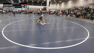 106 lbs Champ. Rd Of 128 - Parker Landers, Carroll Wrestling Club vs Jaxson Avery, Black Hills Wrestling Academy