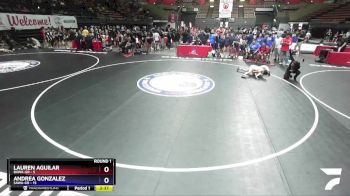 115 lbs Round 1 (16 Team) - Lauren Aguilar, BAWA-GR vs Andrea Gonzalez, SAWA-GR