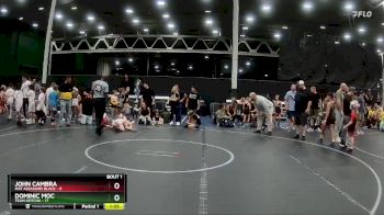 64 lbs Semis (4 Team) - John Cambra, Mat Assassins Black vs Dominic Moc, Team Gotcha