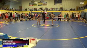 83 lbs Round 3 - Brett Koster, Hoxie Kids Wrestling Club vs Dayton Spexarth, Brawlers Wrestling Club