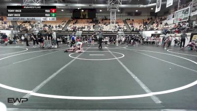 92 lbs Rr Rnd 4 - Tory Rice, Prodigy Elite vs Emy Rice, Prodigy Elite