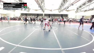 147-H lbs Consi Of 64 #2 - Wyatt Saldarelli, Bellmore-JFK vs Austin Flook, Unnattached