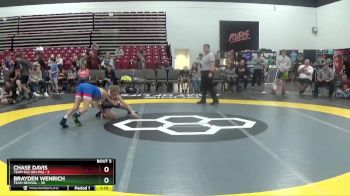 105 lbs Semis & 1st Wrestleback (8 Team) - Brayden Wenrich, Team Revival vs Chase Davis, Team 922 (OH-PA)