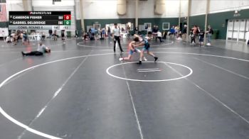 126 lbs Cons. Round 5 - Cameron Fisher, Ravenna vs Gabriel Delbridge, Eaglecrest Wrestling Club