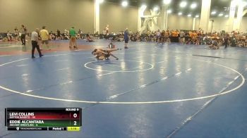 165 lbs Round 9 (10 Team) - Levi Collins, Dayton Bandits vs Eddie Alcantara, Anchor Wrestling