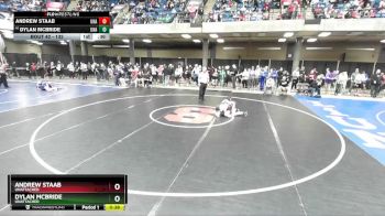 132 lbs Champ. Round 1 - Dylan McBride, Unattached vs Andrew STaab, Unattached