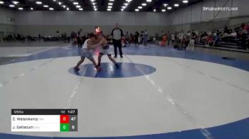 120 lbs Prelims - Cash Wetenkamp, Team USA vs Jaxon Satiacum, Cali Red