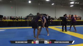 Zachary Niklas Balassone vs William Dannie Evans 2026 Pan IBJJF Jiu-Jitsu No-Gi Championship