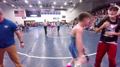 90 lbs Champ. Round 1 - Jase Kelly, Gering Middle School vs Pierce Maki, Sage Valley Jr High