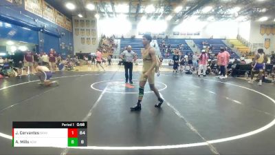 126 lbs Round 6 (8 Team) - Nolan Hardeman, Athens Christian vs Aadyn Gruver, Braves WC