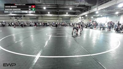 115 lbs Round Of 32 - Lucas Medina, Izzy Style vs Sanchir Edington, The Compound RTC