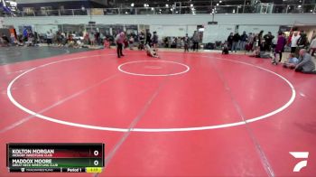 81 lbs 5th Place Match - Kolton Morgan, Hickory Wrestling Club vs Maddox Moore, Great Neck Wrestling Club