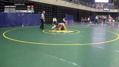 220 lbs Consi Of 8 #2 - Adam Chesla, Derry vs Scott Payne, Hollidaysburg