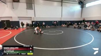 72 lbs 3rd Place Match - Dante Caballero, Vici Wrestling Club vs Dj Portales, Texas Elite Wrestling Club
