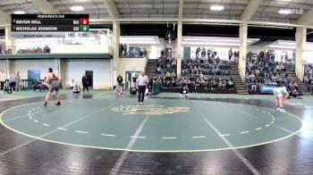 197 lbs Quarterfinal - Nicholas Johnson, Glenville State vs Devon Bell, West Liberty
