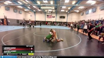 134-136 lbs Round 1 - Austin Lackey, Kelly Walsh vs Jayden Saenz, Greeley West