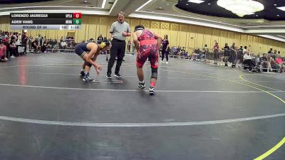 120 lbs Round Of 64 - Lorenzo Jauregui, Upland Hs vs Aden Vang, Mira Mesa HS