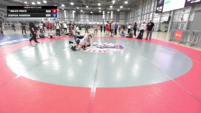 150 lbs Cons. Semis - Miles Price, Washington vs Joshua Hanson, Reality Sports Wrestling Club