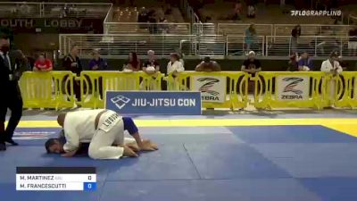 MARCO MARTINEZ vs MARK FRANCESCUTTI 2021 Pan Jiu-Jitsu IBJJF Championship