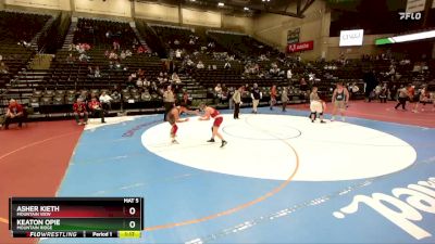 153 lbs Cons. Round 5 - Keaton Opie, Mountain Ridge vs Asher Kieth, Mountain View