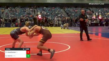 120 lbs Consolation - Devin Avedissian, Temecula Valley vs Aidan Harris, Layton