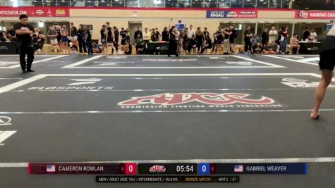 Cameron Rowlan vs Gabriel Weaver 2024 ADCC Austin Open