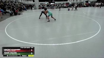 157 lbs Cons. Round 4 - Pierre Walton, East St. Louis Wrestling Club vs Vincent Echavarry, WAR Training Center